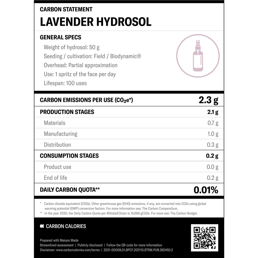 LAVENDER ~ Biodynamic® Hydrosol